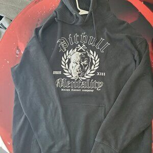 Dixxon Flannel, Pitbull Mentality hoodie.